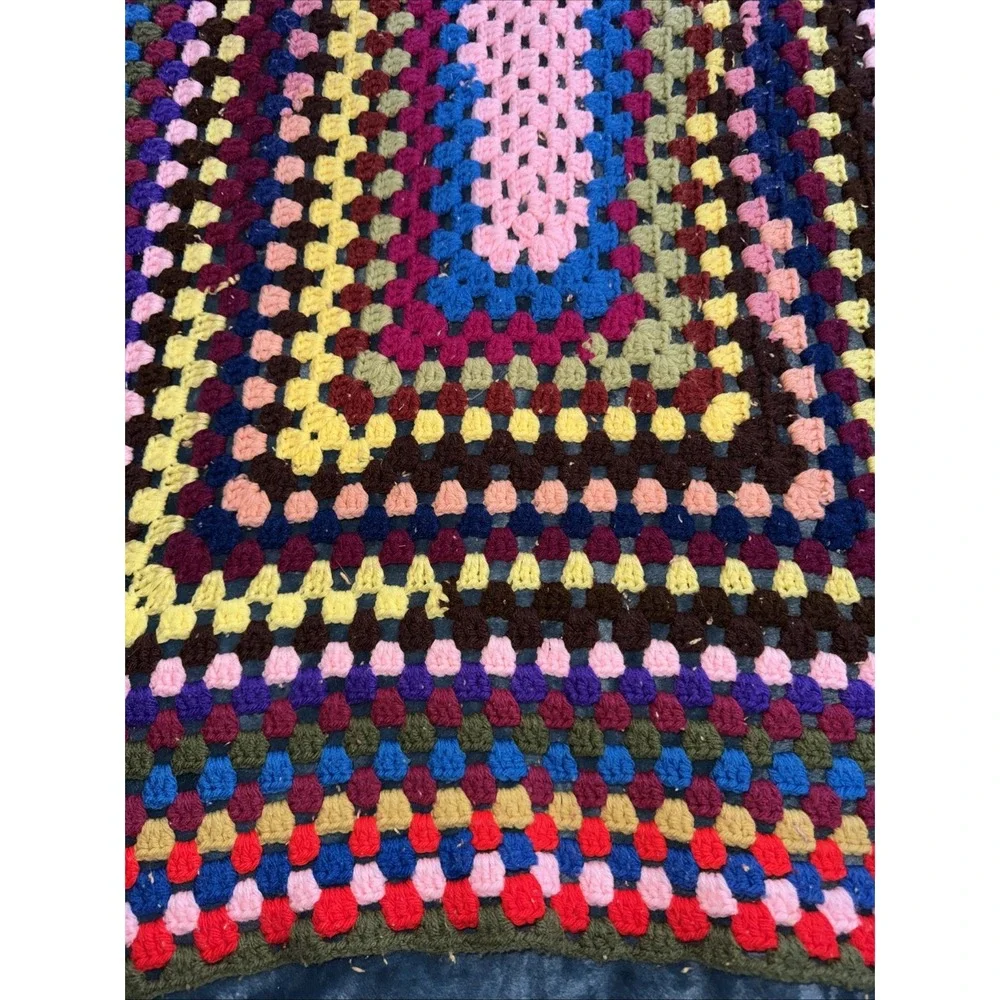 Hand Crochet thow‎ Blanket/baby Blanket 48x32in